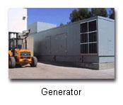 Facility-wide continuous power generator